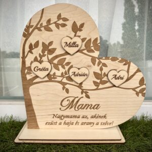 Szív alakú családfa